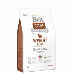 BRIT CARE WEIGHT LOSS RABBIT RICE 3kg